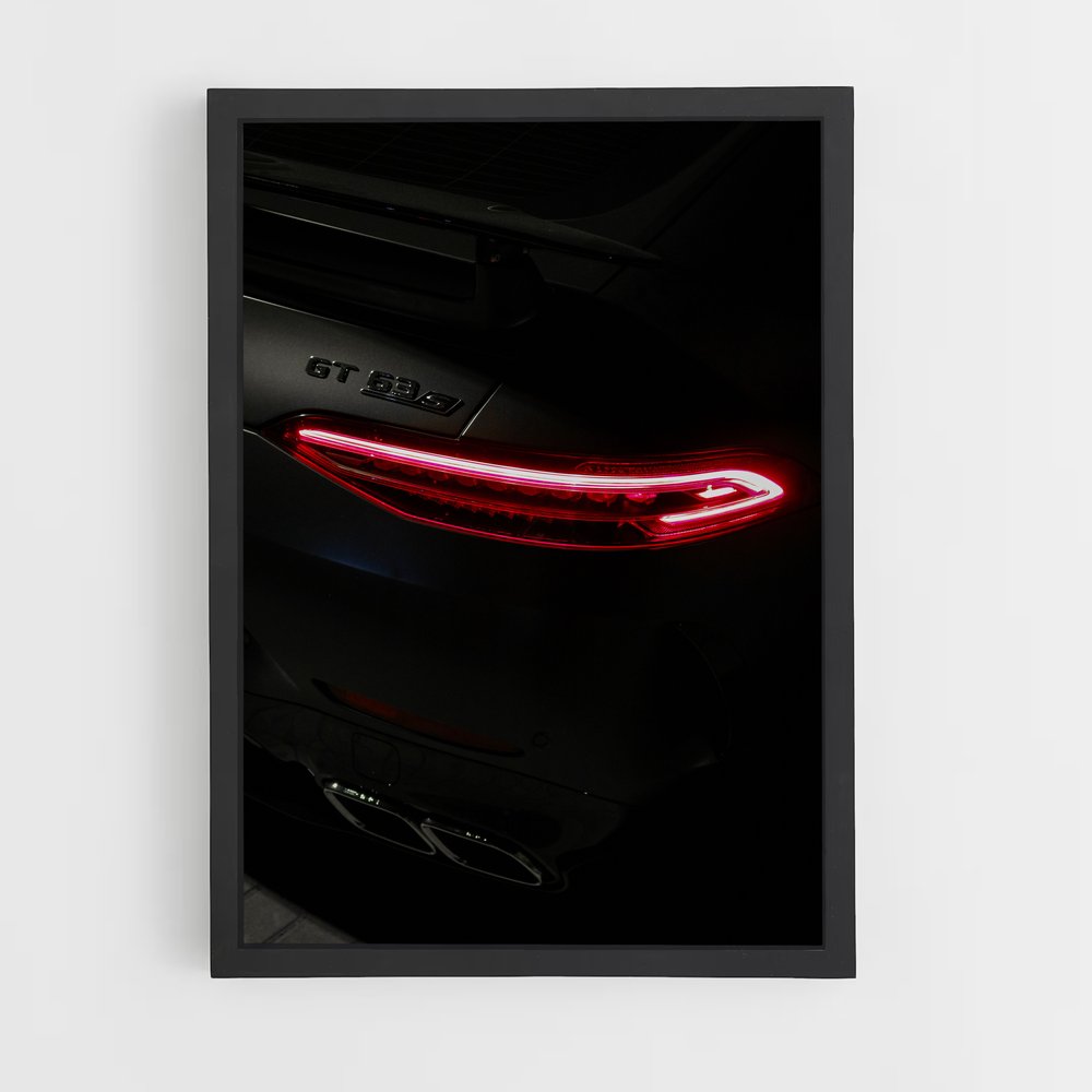 Poster magnifique Amg gt – affiche Mercedes (vue 2)